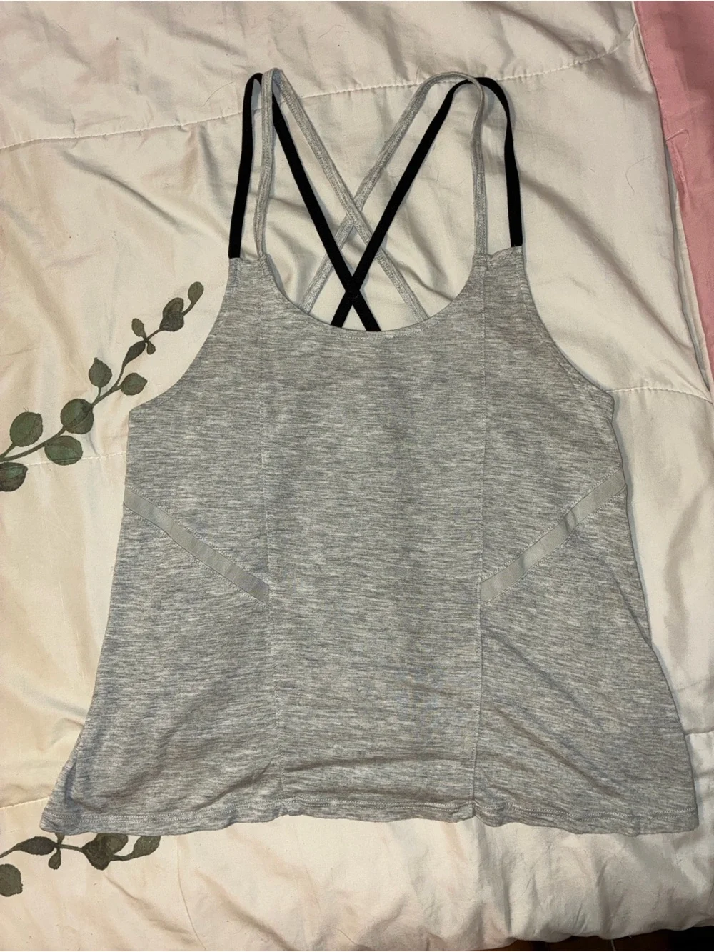 ALO Women's Grey Strappy Tank Top (size XS)